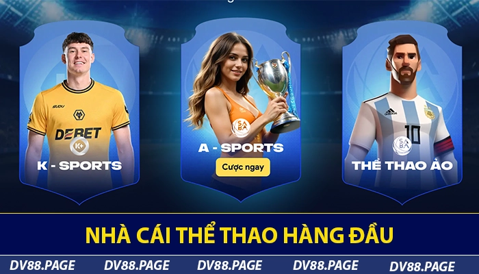 DV88 f8u85uu - Nhà Cái Cá Cược Thể Thao Uy Tín #1 Việt Nam 4 DV88 là nhà cái thể thao hàng đầu