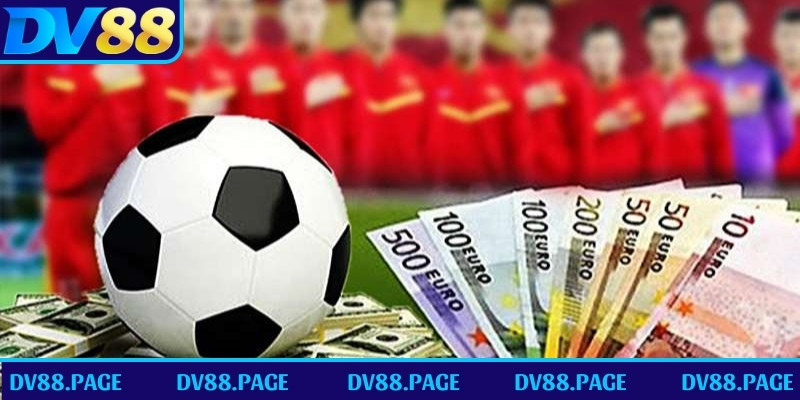 Kèo rung bóng đá DV88 sẽ mang lại cho bet thủ tỷ lệ cược thưởng vô cùng hấp dẫn